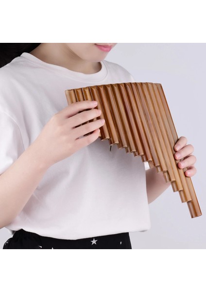 C Tipi F Anahtar Flüt Stili Muslady Pan Flüt Es Doğal Bambu Nefesli Enstrüman Panpipe G Anahtar Panpipe Çanta ile Çin Geleneksel Nefesli Enstrüman (Yurt Dışından) modelleri