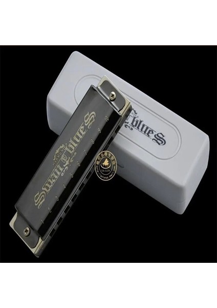 No.10 Tarzı Łabędźswan Blues Armonika Diato Holes Arps Armonica Blues C Tuşu Ağız Ogan Müzik Enstrümanı Çocuk Org Müziği (Yurt Dışından)