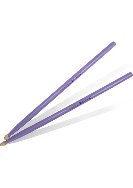 Mor 5A Stili 1 Çift 5A 7A Hafif Kaymaz Profesyonel Davul Vurmalı Enstrümanlar Aksesuarları (Yurt Dışından)