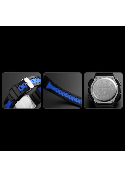Skmei Çocuk Izle Spor Stil Dijital Saat Moda Yaşam Su Geçirmez Pu Bileklik Tarih Aydınlık Alarm Izle 1485, Kırmızı (Yurt Dışından)