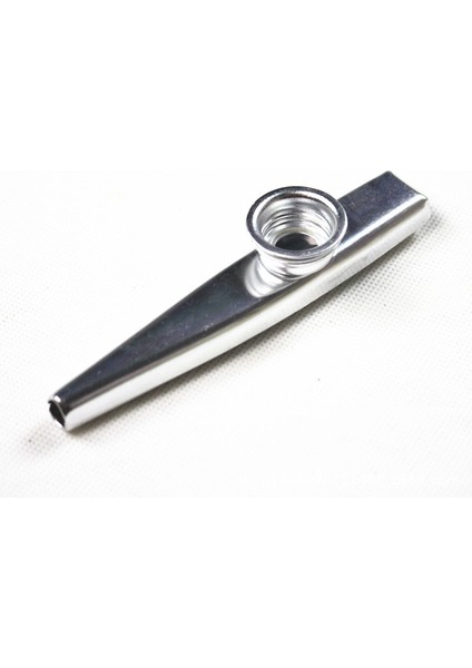 2 Parça Kaplama Metal Kazoo Ukulele Gitar Eşlik Ağız Flüt - Altın Gümüş (Yurt Dışından) modelleri