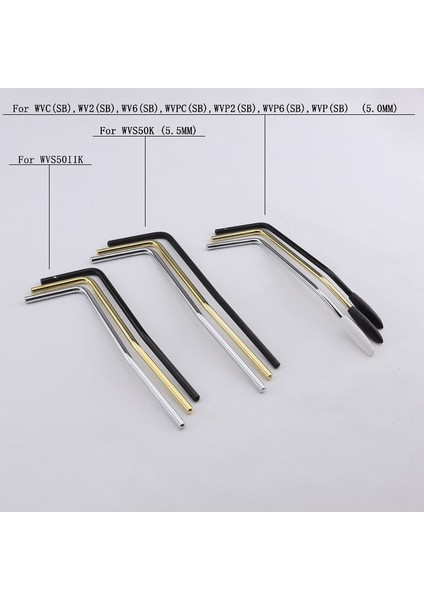 WVS50K Gd Stili Için 1 Adet Orijinal Orijinal Wilkinson Gitar Tremolo Sistemi Köprü Kolu Tremolo Bar mm (Yurt Dışından)