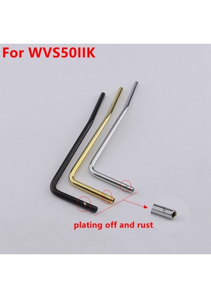 WVS50K Gd Stili Için 1 Adet Orijinal Orijinal Wilkinson Gitar Tremolo Sistemi Köprü Kolu Tremolo Bar mm (Yurt Dışından)