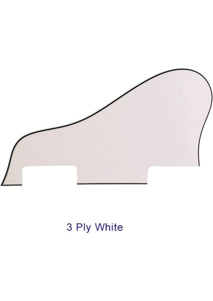 5 Katlı Siyah Stil Pleroo Özel Gitar Pickgaurd Için Delik Yok Eort Jazz Archtop Gitar Pickguard Kazıma Plakası (Yurt Dışından)