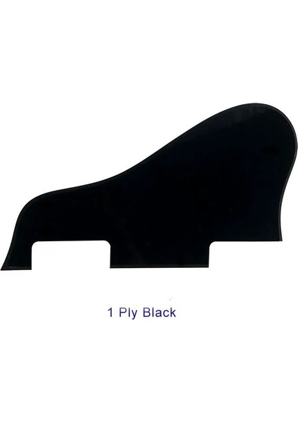 5 Katlı Siyah Stil Pleroo Özel Gitar Pickgaurd Için Delik Yok Eort Jazz Archtop Gitar Pickguard Kazıma Plakası (Yurt Dışından)