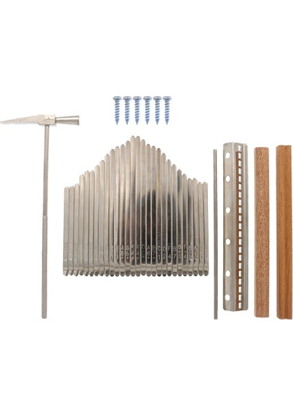 No.2 Tarzı 17 Tuşlar Kalimba Dıy Set Dayanıklı Başparmak Piyano Çelik Maun Gövde Müzik Aletleri Piyano Enstrüman Parçası Калимба (Yurt Dışından)