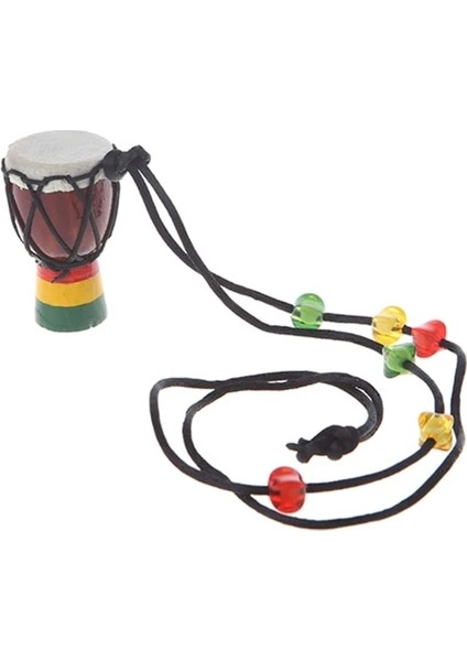 No.2 Tarzı Ahşap Klasik Jambe Davulcu Mini Djembe Perküsyon Afrika El Davul Bongo Hediye (Yurt Dışından)