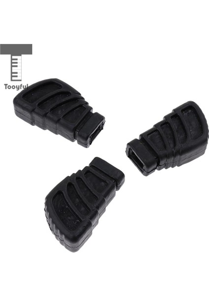 Küçük Stil Tek Destekli Davul Donanım Zil Standları Için 3 Adet Yedek Lastik Ayak (Yurt Dışından) fiyatları