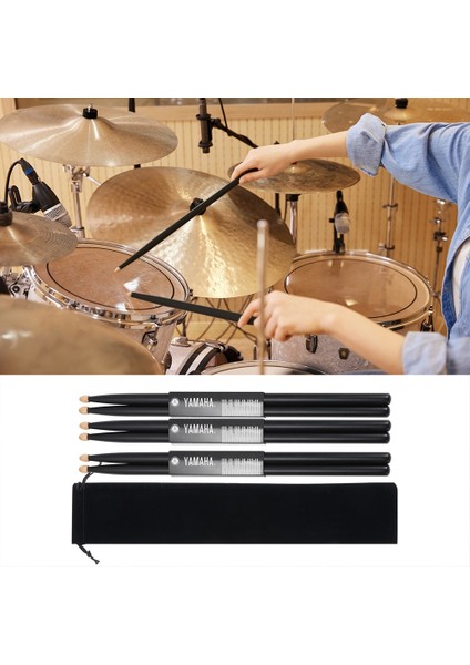 Ahşap Renk-1 Çift Stili 1 Çift Siyah 5A Akçaağaç Ahşap Davul Çubukları Klasik Davul Müzik Aletleri Drumsticks Dayanıklı Taşıma Çantası Müzik Aksesuarı (Yurt Dışından) fırsatları