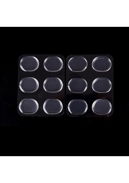 Et Trampet Davul Mute Pad Davul Damper Jel Pedler Trampet Davul Susturucu Mute Şeffaf Vurmalı Enstrüman Aksesuarı (Yurt Dışından)