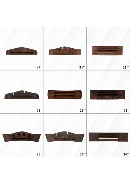 UP0908-024 Stili Naomı Gülağacı Köprü Opranoconcert Tenor Için Fit Ukulele Hawaii Gitar Aksesuarları Değiştirme (Yurt Dışından) fiyatları