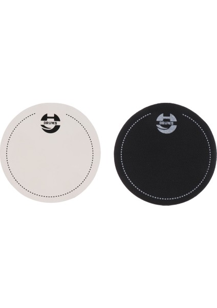 Beyaz Stil Vurmalı Enstrüman Parçaları Aksesuarları Için 1x Tek Adımlı Bas Davul Yaması (Yurt Dışından) fiyatları