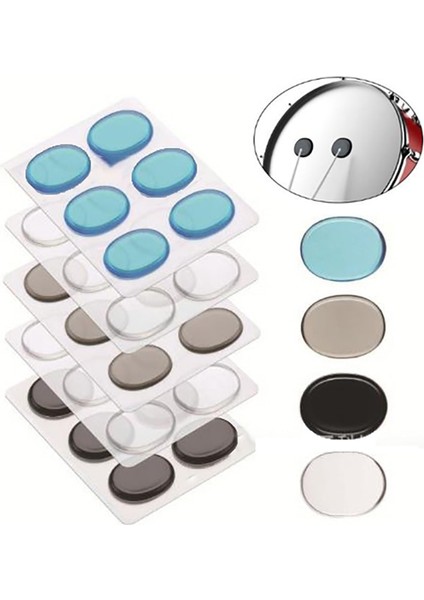 Bk Tarzı Eet Adet Davul Damper Jel Pedleri Silikon Davul Susturucu Davul Ton Kontrolü Perküsyon Enstrüman Aksesuarları (Yurt Dışından) fiyatları