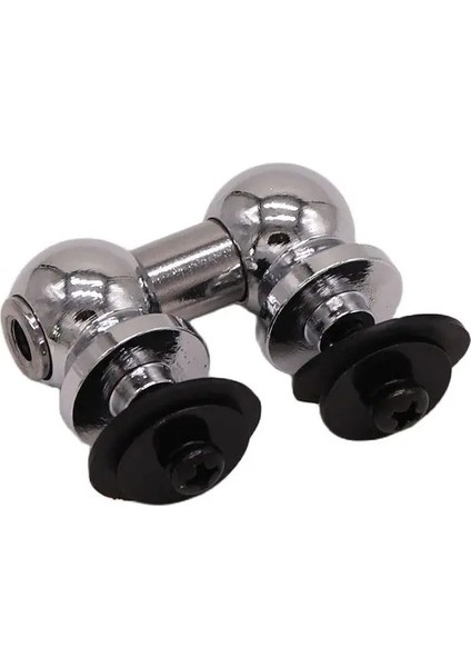 M1 26MM 1 Adet Tarzı Yandan Ayarlı Tambur Pabucu Tek Taraflı Trampet Pabucu Siyah Vidalı ve Pullu Gümüş Renk Tambur Partece (Yurt Dışından)