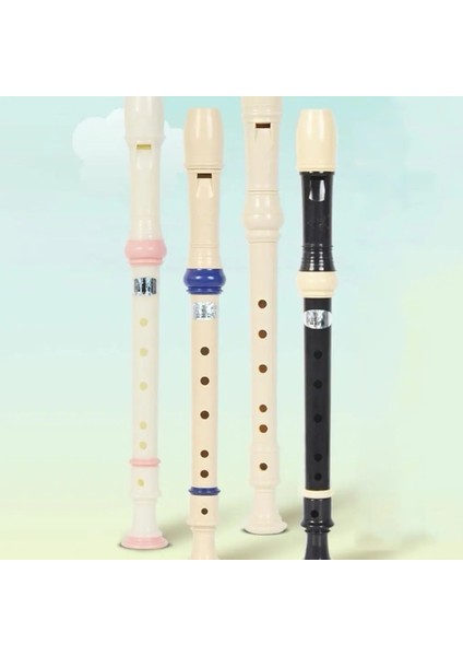 Mavi Stil Profesyonel Sekiz Delikli Tiz Flüt 8 Delikli Soprano Kaydedici Klarnet Siyah Ses Kolay Ayarlanabilir Gıda Sınıfı Abs Toksik Olmayan (Yurt Dışından) fırsatları
