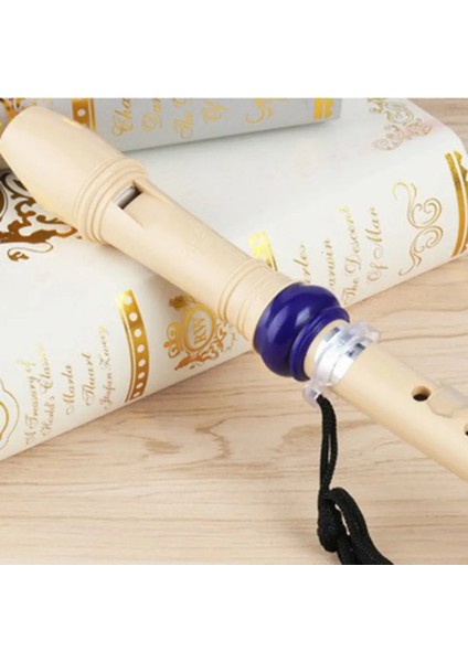 Mavi Stil Profesyonel Sekiz Delikli Tiz Flüt 8 Delikli Soprano Kaydedici Klarnet Siyah Ses Kolay Ayarlanabilir Gıda Sınıfı Abs Toksik Olmayan (Yurt Dışından) indirimleri