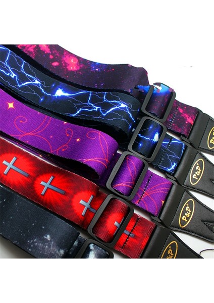 Desen 3 Stili Elektrik Akustik Gitar Kemer Gitar Aksesuar Correa Guitarra Için Yüksek Li Ayarlanabilir Accesorios Gitar Askıları (Yurt Dışından) fiyatları