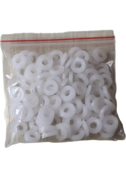 Naylon Yıkayıcı Tambur Vidalı Tambur Pabucu Için Beyaz Naylon Plastik Düz Yıkayıcılar Düzlem Ara Parçası Yalıtım Contaları Conta Halkası (Yurt Dışından) fiyatları