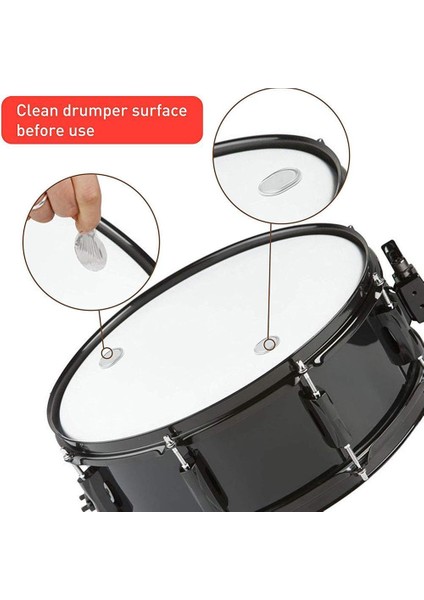 Mavi Stil Et Jel Davul Sessiz Ped Davul Sönümleyici Silikon Pedler Davul Ton Kontrolü Şeffaf Vurmalı Enstrüman Aksesuarı (Yurt Dışından) fiyatları