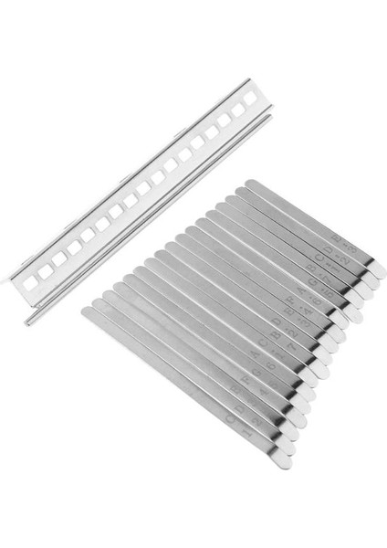 No.2 Tarzı Alüminyum Alaşımlı Yedek Tuşlar F Tuşları Kalimba Dıy Tuşları + Köprü + Ayar Çekiç Kiti Başparmak Piyano Aksesuarları (Yurt Dışından) fırsatları