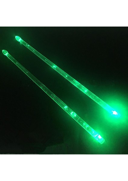 Kırmızı Stil 5A LED Polimer Malzeme Davul Çubuğu Karanlıkta Noctilucent Glow Sahne Performansı Işıltılı Caz Bagetler 3 Renk Opsiyonel (Yurt Dışından) fiyatları