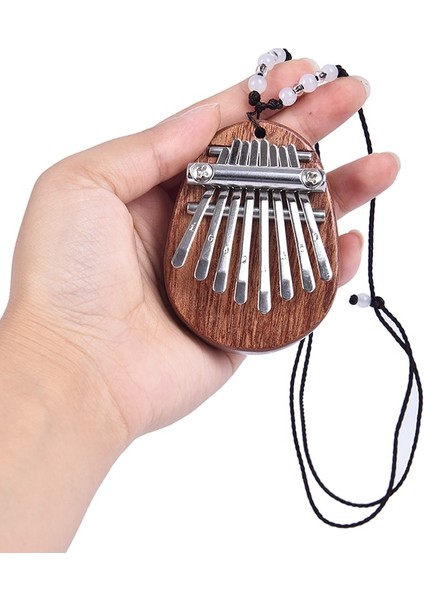 Açık Yeşil Tarzı Yeni Mini Kalimba 8 Tuşları Başparmak Piyano Harika Ses Parmak Klavye Enstrüman Woodenacrylic Müzik Aletleri Klavye (Yurt Dışından) fırsatları