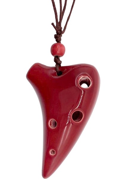 Kırmızı Stil Flüt 6 Delik Soprano C Seramik Flauta Ocarina Of Time Mini Ocarina Flüt Çocuk Oyuncak Müzik Aletleri (Yurt Dışından)