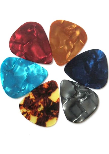0.96MM x 50 Adet Stil Adet Yeni Acoustks Plectrum Selüloit Elektro Pürüzsüz Gitar Seçim Aksesuarları (Yurt Dışından) fırsatları