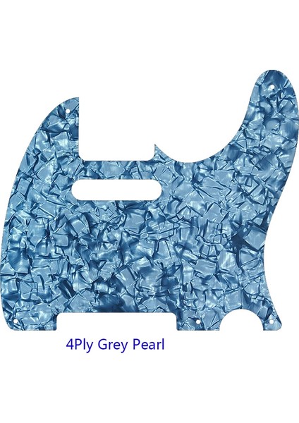 4ply Gri Inci Stili Pleroo Gitar Parçaları - Abd Standart 5 Vida Deliği Için 52 Yıl Tele Telecaster Gitar Pickguard Çizik Plakası, Çok Renkli Seçim (Yurt Dışından)