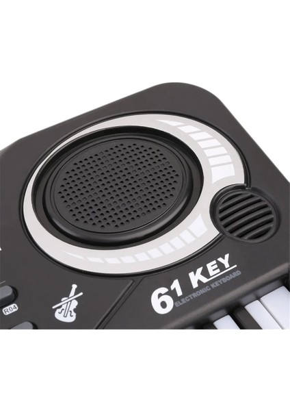 Çok Işlevli ve Hassas 61 Tuşlar Dijital Müzik Elektronik Klavye Tahtası Oyuncak Hediye Çocuklar Için Elektrikli Piyano Orgu (Yurt Dışından)