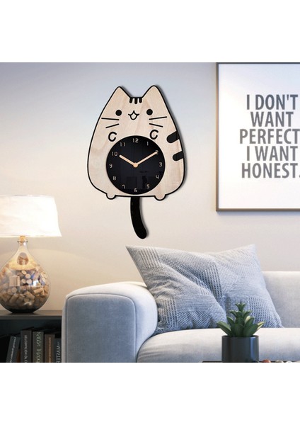 Dekoratif Duvar Saati Oturma Odası Ev Karikatür Moda Saat Modern Restoran Sanat Saati Ev Yatak Odası Için (Yurt Dışından)