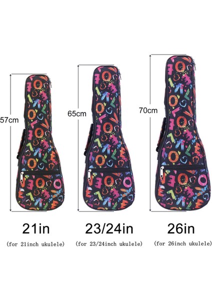 2-21 Inç Stili Yazın Inç Taşınabilir Ukulele Çanta 3 Tip Dayanıklı Sünger Yumuşak Kılıf Gig Ukulele Mini Gitar Su Geçirmez Sırt Çantası (Yurt Dışından) indirimleri