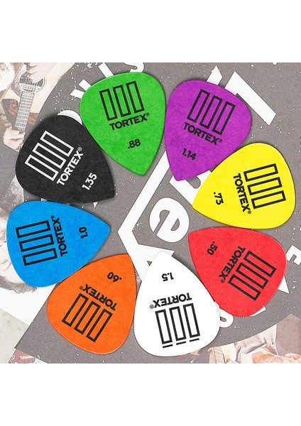 0,6 mm Stili 1 Adet Tortex Tııı Plectrum Arabulucu Dunlop Gitar Seçtikleri Bas Akustik Elektrik Aksesuarları Klasik Gitar Seçtikleri (Yurt Dışından) fiyatları