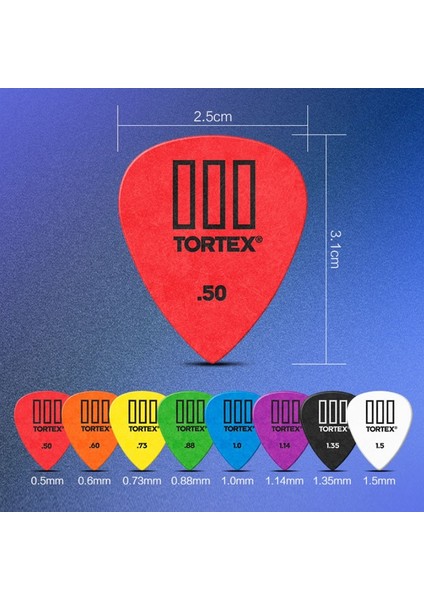 0,6 mm Stili 1 Adet Tortex Tııı Plectrum Arabulucu Dunlop Gitar Seçtikleri Bas Akustik Elektrik Aksesuarları Klasik Gitar Seçtikleri (Yurt Dışından) indirimleri