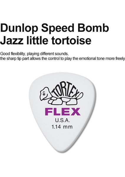 1 Adet 0.6mm Tarzı Dunlop Elektro Gitar Pick 428 Bas Aksesuarları Gitar Üçgen Gitar Pick mm (Yurt Dışından)
