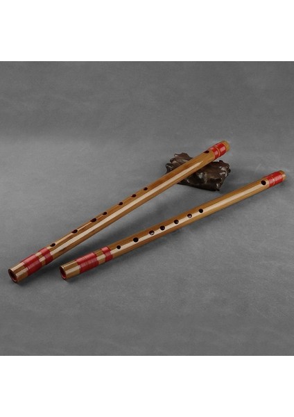 7 Hong Kırmızı Stil Üç Renk Japon Sinobu Flüt Hon El Yapımı Bambu Rüzgar Enstrümanı 2 Styleolo (Yurt Dışından)