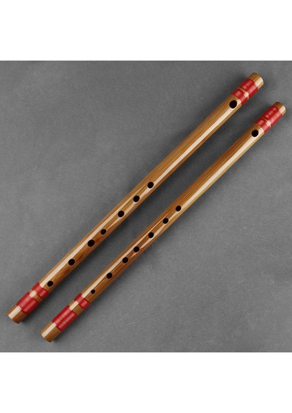 7 Hong Kırmızı Stil Üç Renk Japon Sinobu Flüt Hon El Yapımı Bambu Rüzgar Enstrümanı 2 Styleolo (Yurt Dışından)