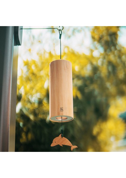 6m Rüzgar Çanı Stili Bambu Rüzgar Çanları Meditasyon Rüzgar Akorunu Arayın Windbell Ahşap Mumes Açık Bahçe Ev Odası Dekor Için Windbell Makrome (Yurt Dışından) modelleri