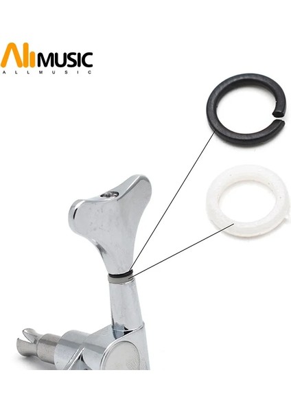 60 Takım Bas Gitar Ayarlama Peg Makinesi Kafaları Montaj Yüksük Conta Yıkayıcıları (Yurt Dışından)