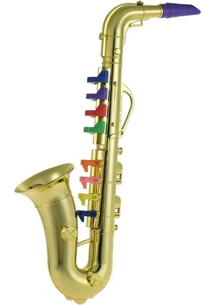 Temizlik Bezi Stili Çocuklar Saksafon Trompet Klarnet Çocuk Hediye Mini Saksafon Müzikli Oyuncaklar Bebek Müzik Çalma Aracı Çocuk Simülasyon Enstrüman (Yurt Dışından)