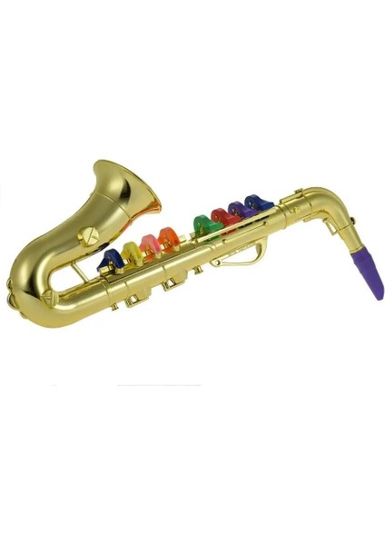 Temizlik Bezi Stili Çocuklar Saksafon Trompet Klarnet Çocuk Hediye Mini Saksafon Müzikli Oyuncaklar Bebek Müzik Çalma Aracı Çocuk Simülasyon Enstrüman (Yurt Dışından)