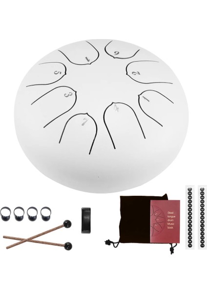 Yeşil Stil Dil Davul 6 Inç Çelik Dil Davul 8 Akort El Tavası Davul Tankları Bagetli Taşıma Çantası Vurmalı Enstrümanlar Aksesuarları (Yurt Dışından) fiyatları