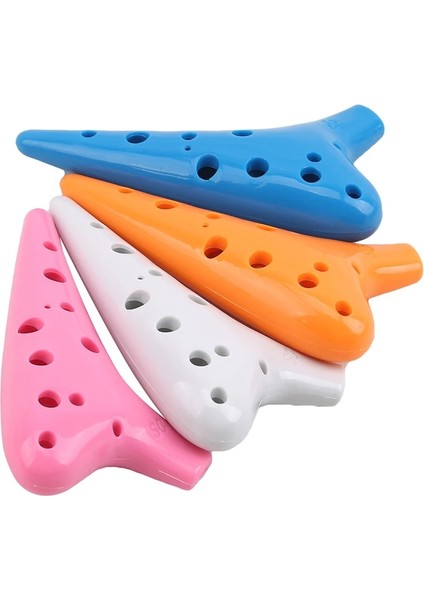 Kırmızı Stil 12 Delik Reçine Plastik Ocarina Flüt Füme Yanık Denizaltı Tarzı Yeni Başlayanlar Için Muore ile Müzik Enstrümanı (Yurt Dışından) fiyatları