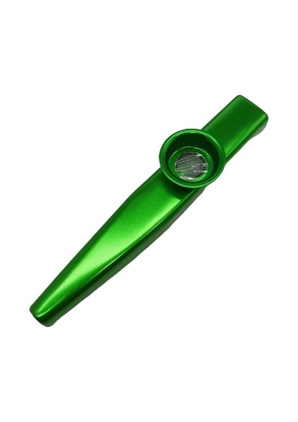 Yeşil Stil 1 Adet Metal Kazoo Hafif Taşınabilir Acemi Flüt Enstrüman Müzik Severler Nefesli Çalgı Basit Tasarım Hafif (Yurt Dışından)