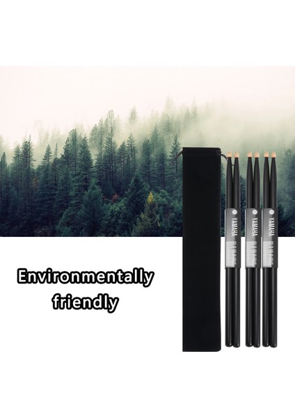 Siyah Çanta Stili 1 Çift Sıcak Bagetler Akçaağaç Ahşap Taşıma Çantalı Klasik Davul Çubukları Müzik Aletleri 5A (Yurt Dışından) fiyatları