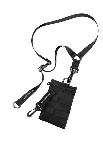 2x Tek Omuz Çantası Erkekler Mini Hip Hop Tarzı Cep Telefonu Rahat Kadınlar Için Crossbody Çanta Kılıfı Seyahat Çanta Büyük (Yurt Dışından) fırsatları