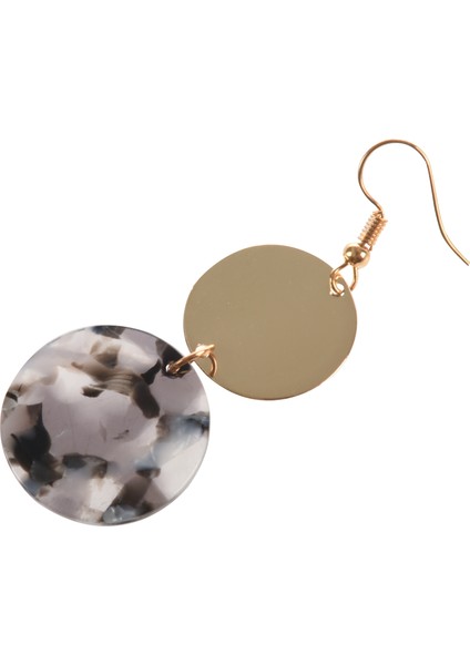 Kristal Küpeler Takı Metal Payetler Akrilik Dikiş Çiviler Moda Aksesuarları, Altın ve Siyah Mavi (Yurt Dışından) indirimleri