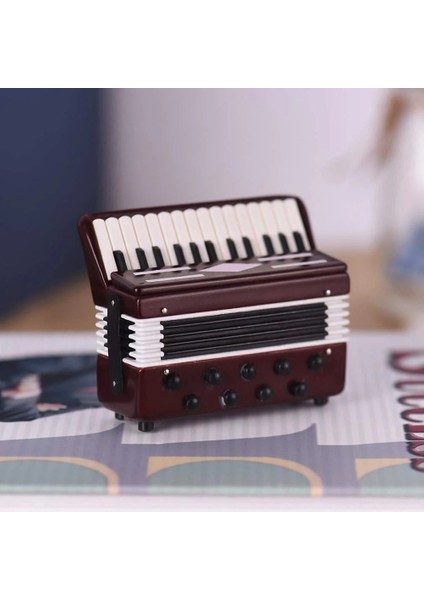 1 Adet Tarzı Akordeon Modeli Hediye Aksesuarları Taşınabilir 1 Adet Nefis Dollhouse Plastik Mini Dekorasyon Süsleri Minyatür Akordeon (Yurt Dışından)