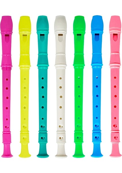 White Flute Style Professional Eight Hole Treble Long Flute Soprano Recorder Clarinet Food Grade Abs Non-Toxic Recorder Flute Woodwind Instruments (Yurt Dışından) indirimleri