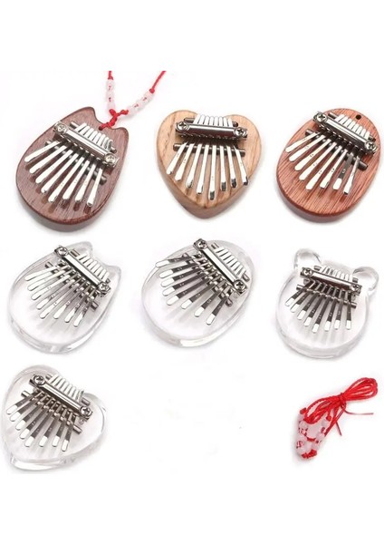 No.5 Tarzı 8-Ton Mini Kalimba Başparmak Piyano Kalimba Plaka Mano Parmak Klavye Aletleri Yeni Başlayanlar Için Kalimba Parmak Başparmak Piyano (Yurt Dışından)